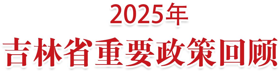 2025吉林省政府重要政策回顾